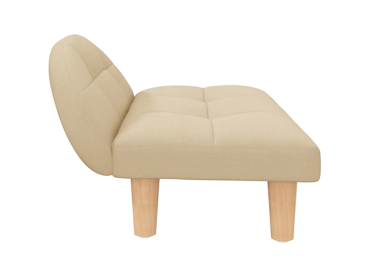 Fort Morgan  Lit pour cen crème 70x52x30 cm tissu