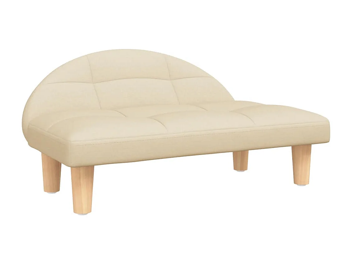 Fort Morgan  Lit pour cen crème 70x52x30 cm tissu