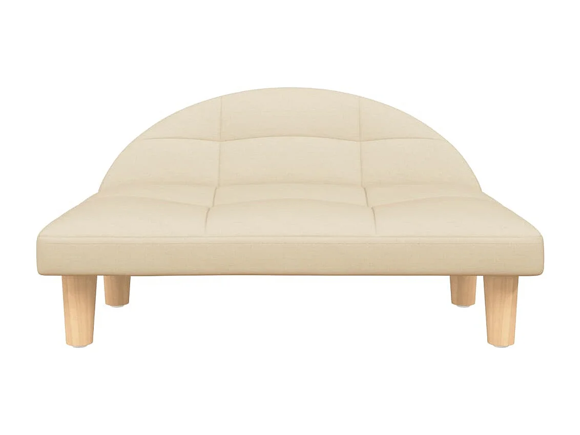 Fort Morgan  Lit pour cen crème 70x52x30 cm tissu