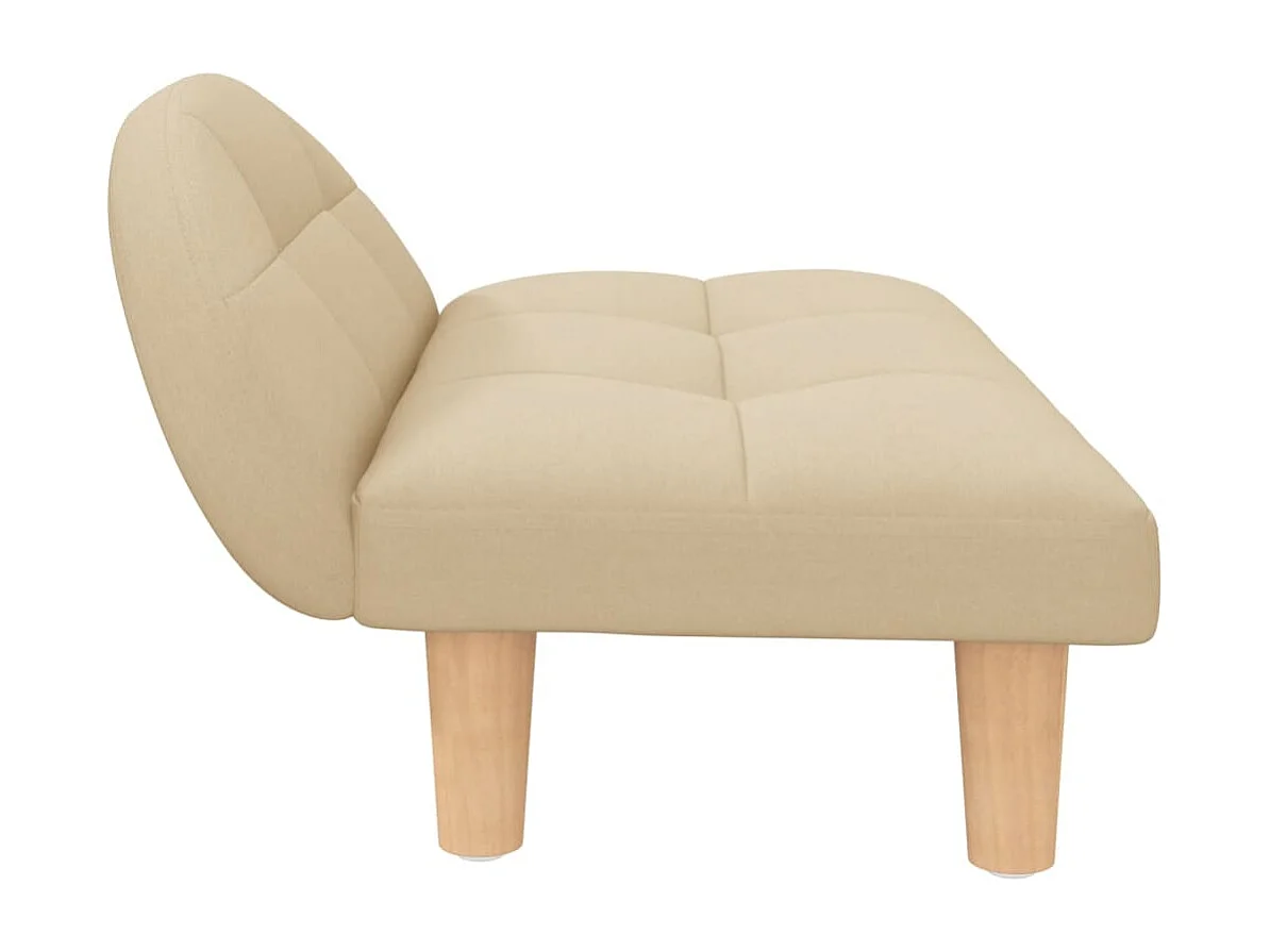 Fort Morgan  Lit pour cen crème 70x52x30 cm tissu