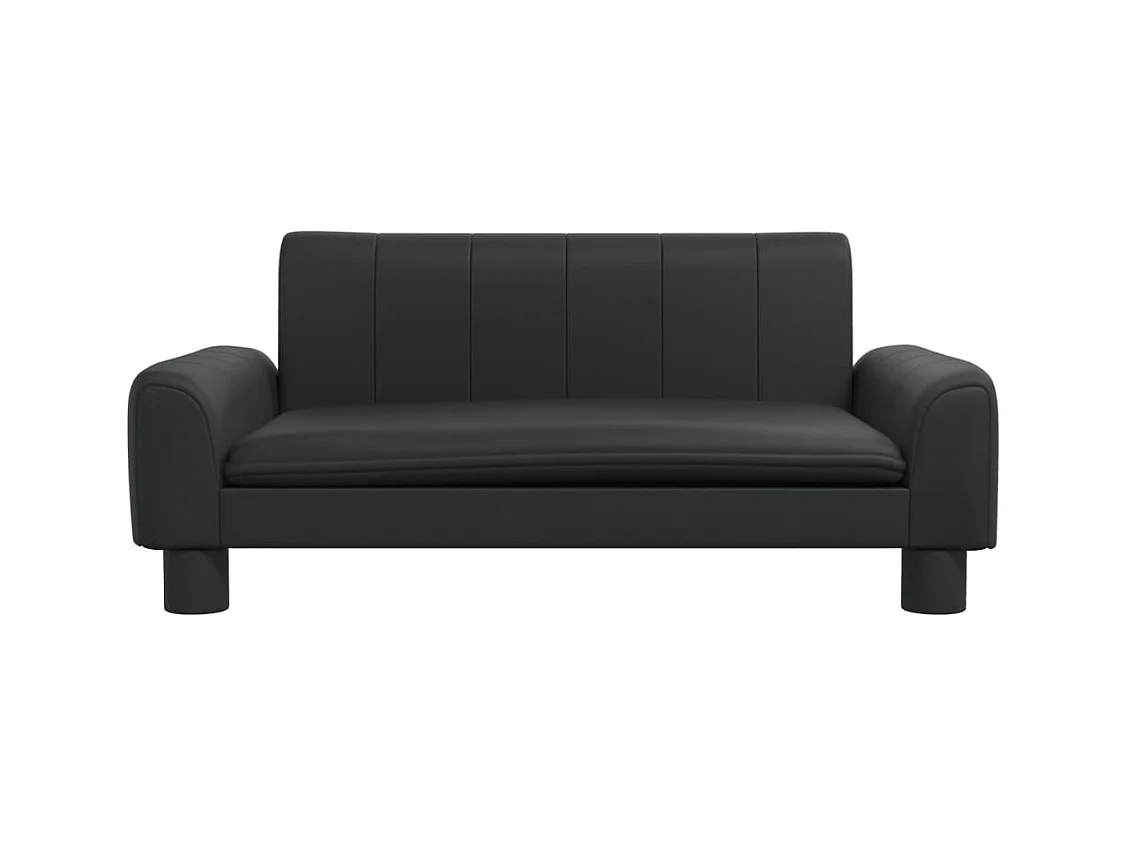 Trent Alan  Lit pour cen noir 70x45x30 cm similicuir