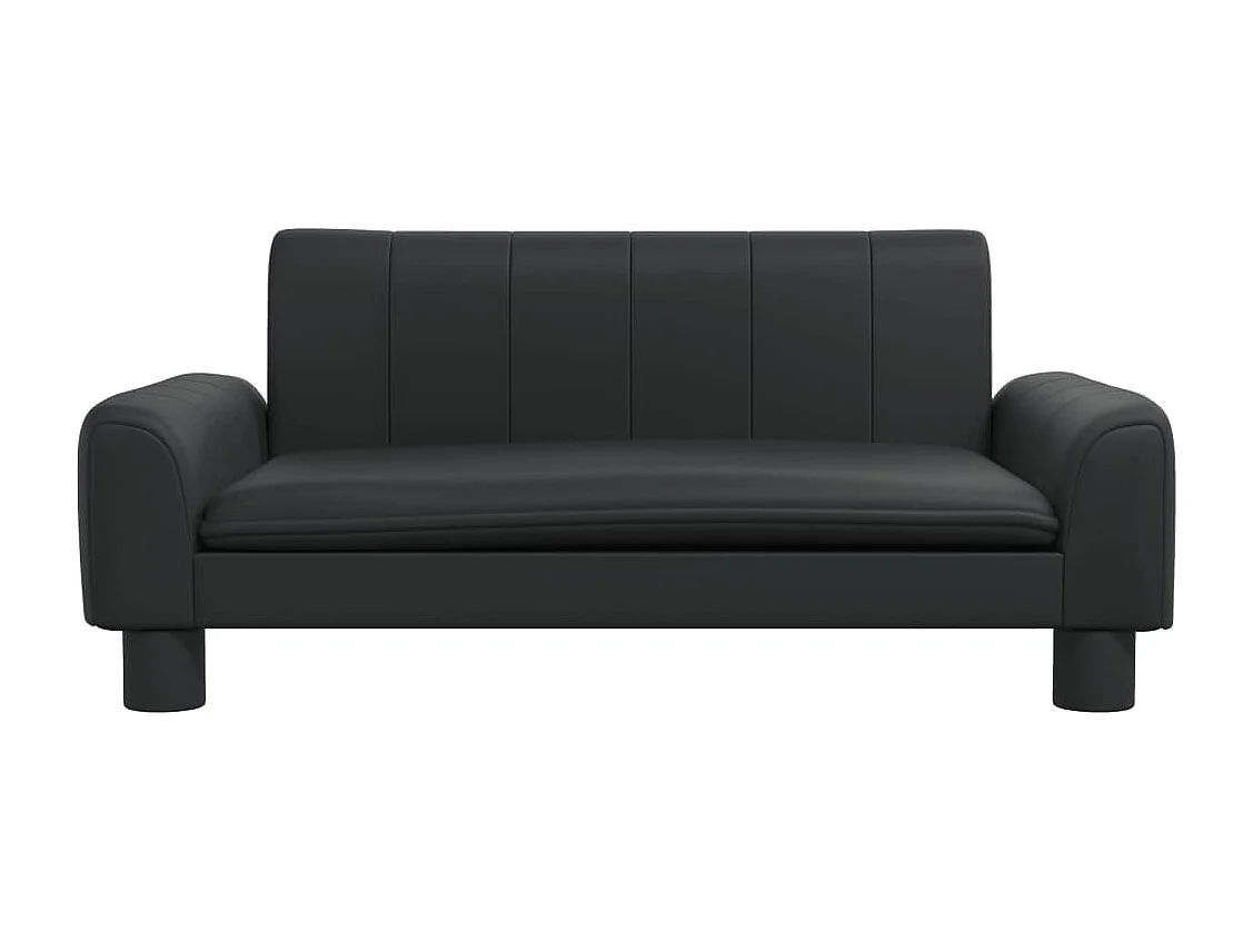 Trent Alan  Lit pour cen noir 70x45x30 cm similicuir