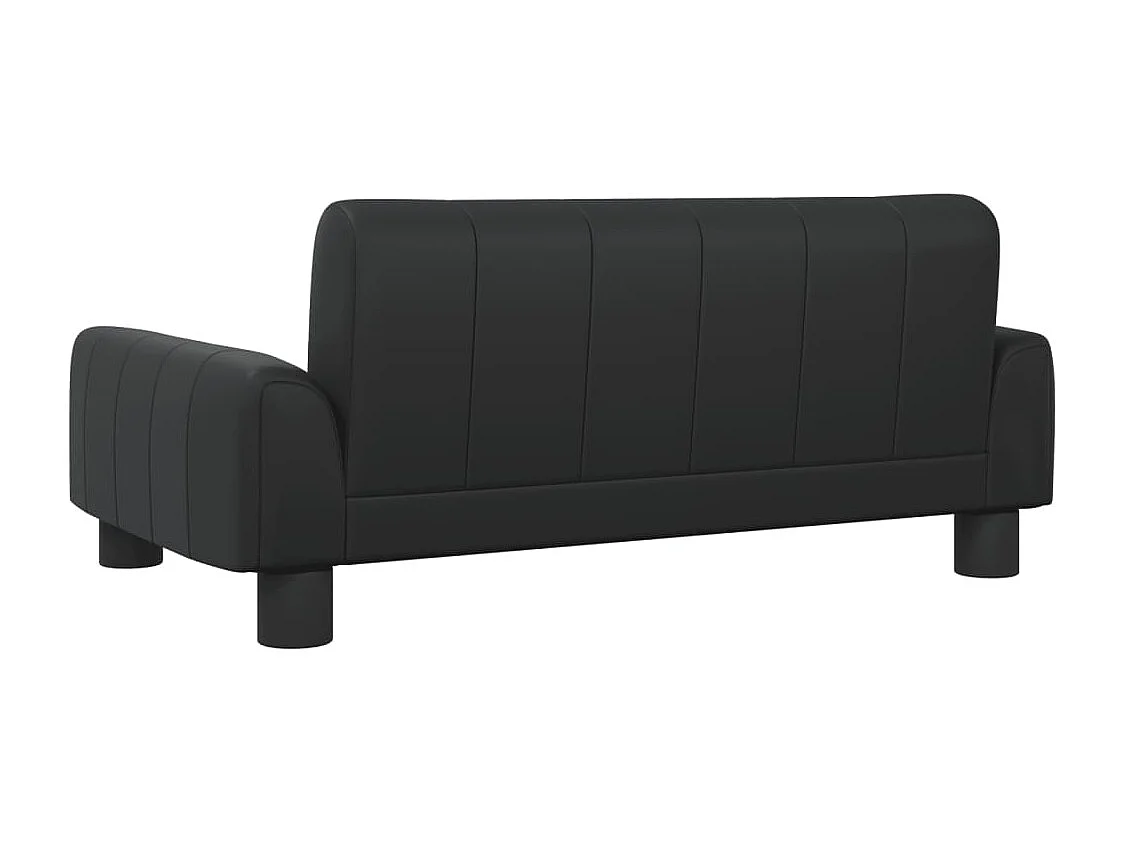 Trent Alan  Lit pour cen noir 70x45x30 cm similicuir