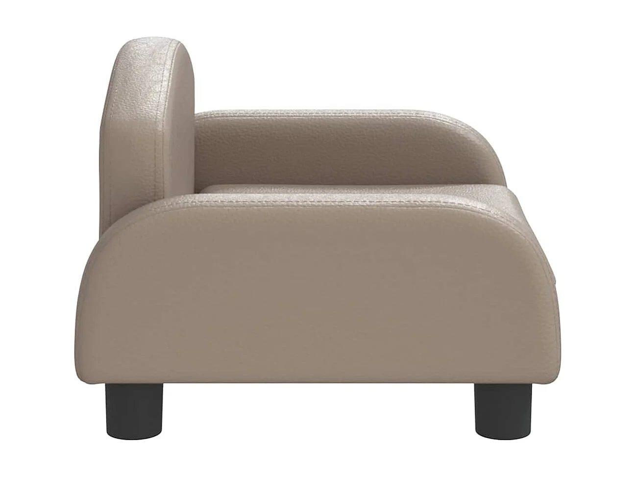 Nezihe  Lit pour cen cappuccino 50x40x30 cm similicuir