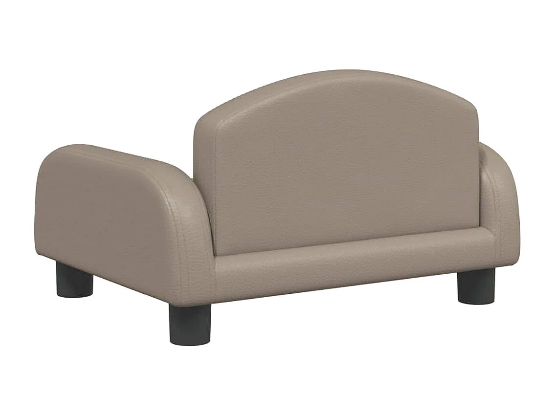 Nezihe  Lit pour cen cappuccino 50x40x30 cm similicuir