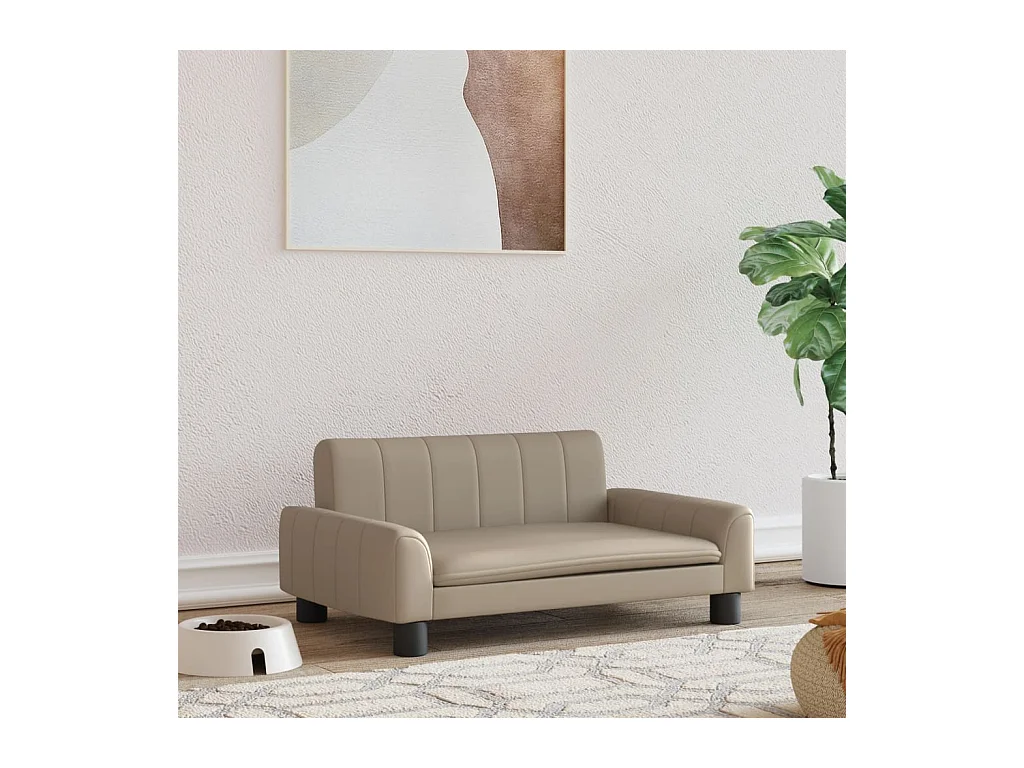 Trent Alan  Lit pour cen cappuccino 70x45x30 cm similicuir