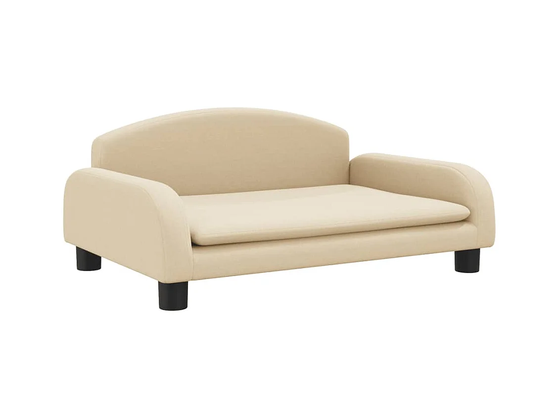 Nezihe  Lit pour cen crème 70x45x30 cm tissu