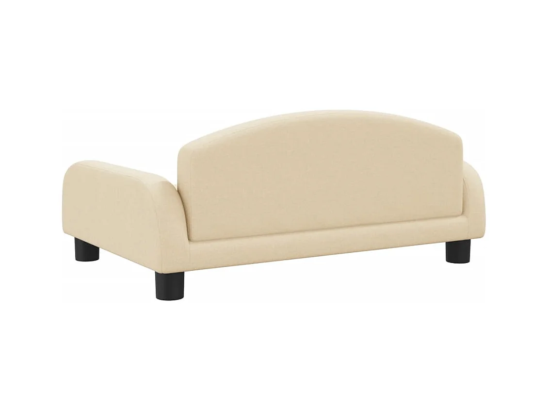 Nezihe  Lit pour cen crème 70x45x30 cm tissu