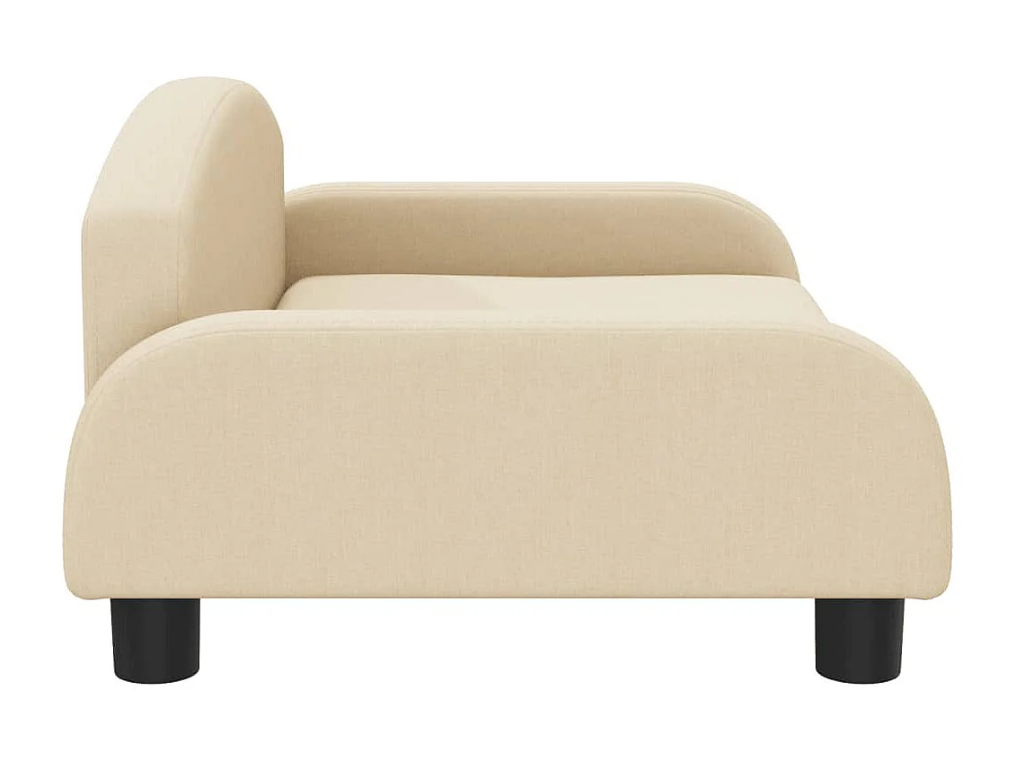 Nezihe  Lit pour cen crème 70x45x30 cm tissu