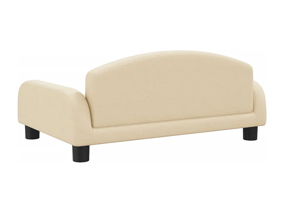 Nezihe  Lit pour cen crème 70x45x30 cm tissu