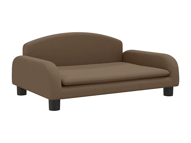 Nezihe  Hondenmand 70x45x30 cm stof bruin