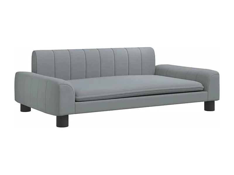 Trent Alan  Hondenmand 90x53x30 cm stof lichtgrijs