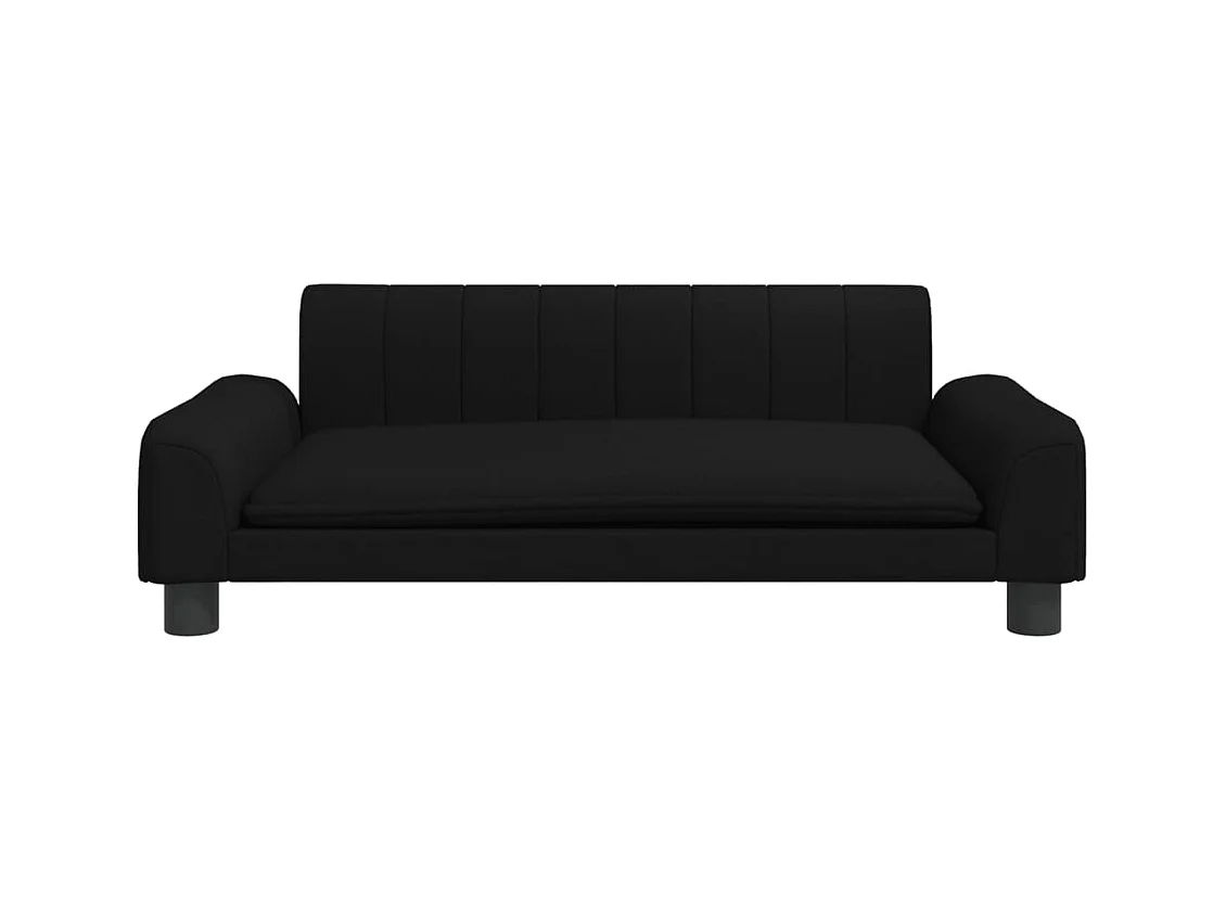 Trent Alan  Lit pour cen noir 90x53x30 cm tissu