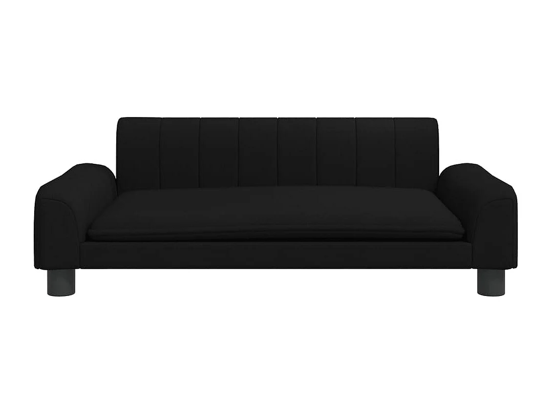 Trent Alan  Lit pour cen noir 90x53x30 cm tissu