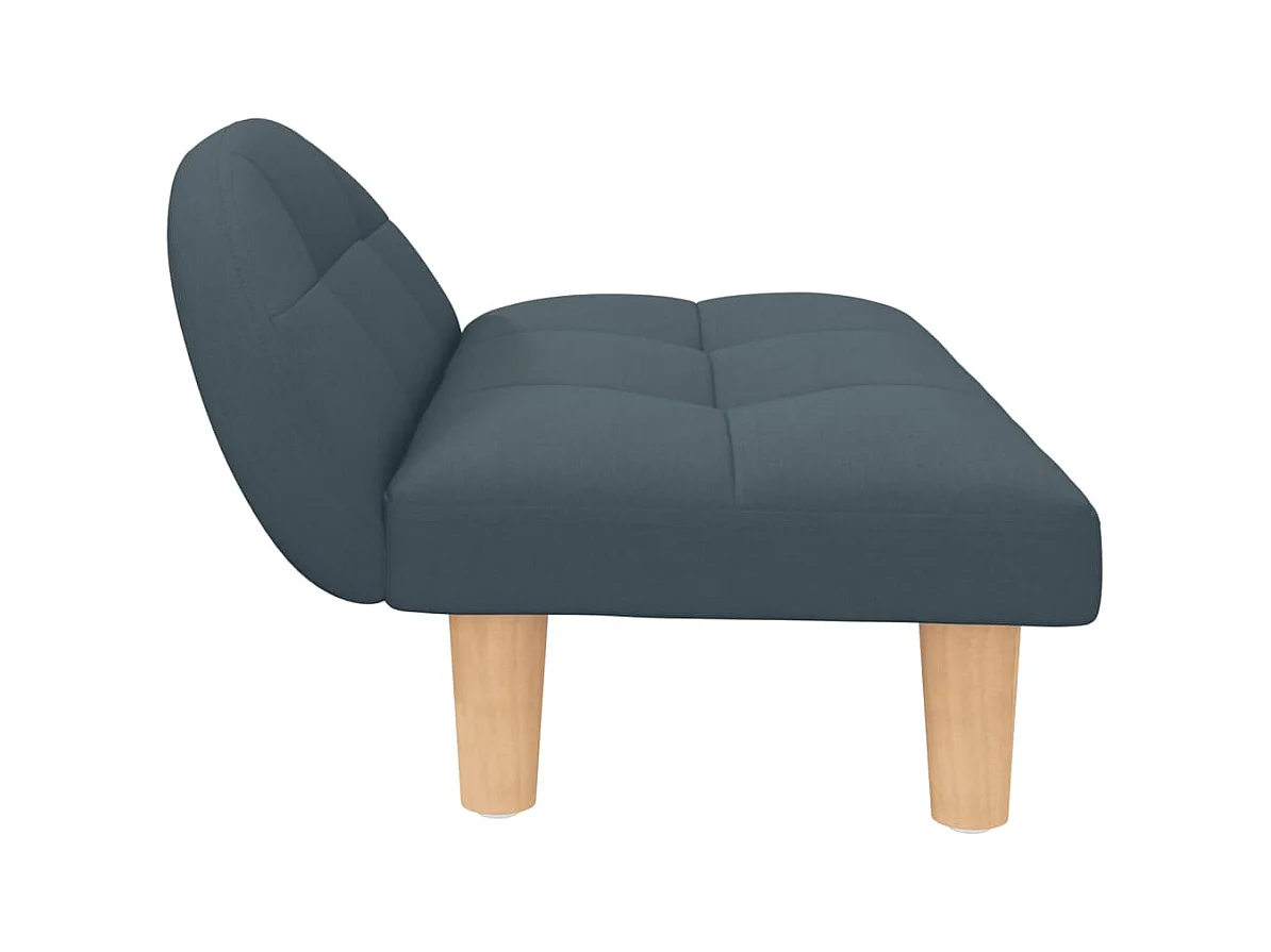 Fort Morgan  Lit pour cen gris foncé 70x52x30 cm tissu