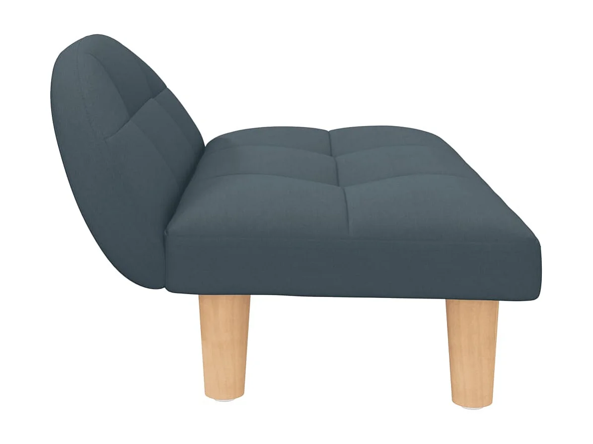 Fort Morgan  Lit pour cen gris foncé 70x52x30 cm tissu