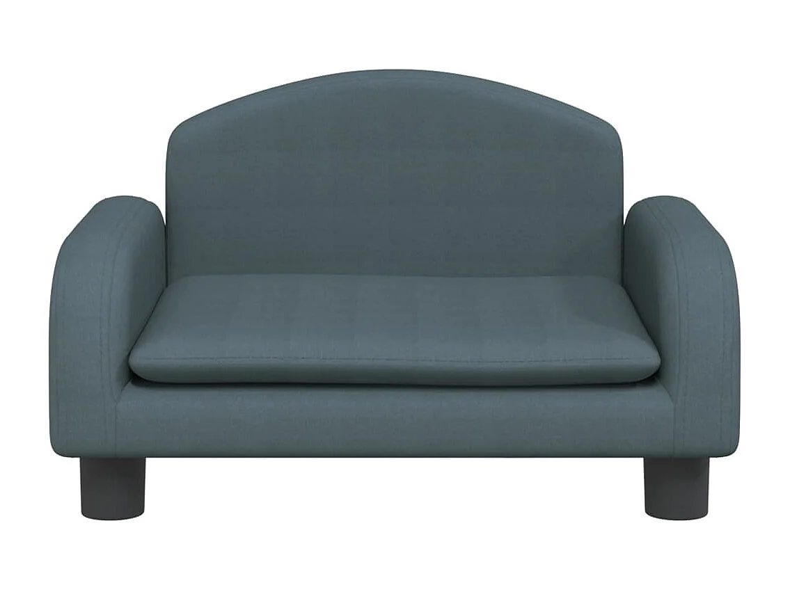 Nezihe  Lit pour cen gris foncé 50x40x30 cm tissu