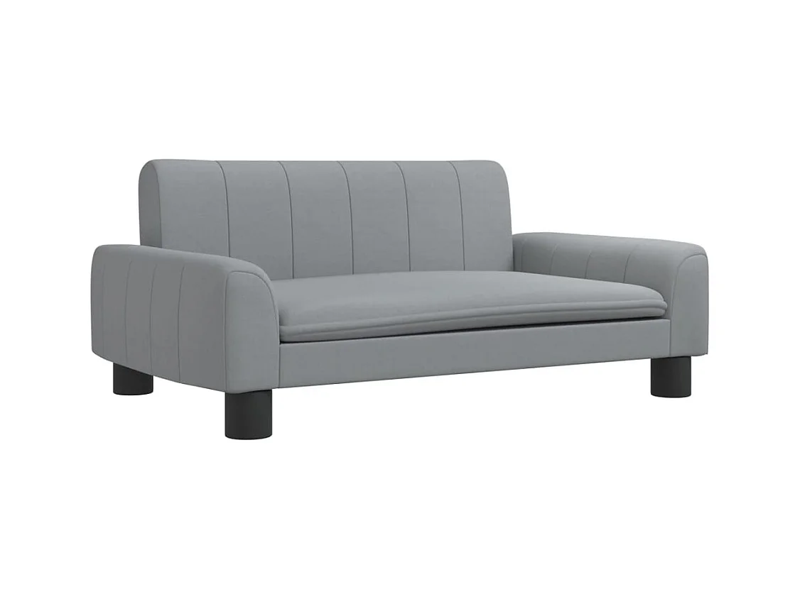 Trent Alan  Lit pour cen gris clair 70x45x30 cm tissu