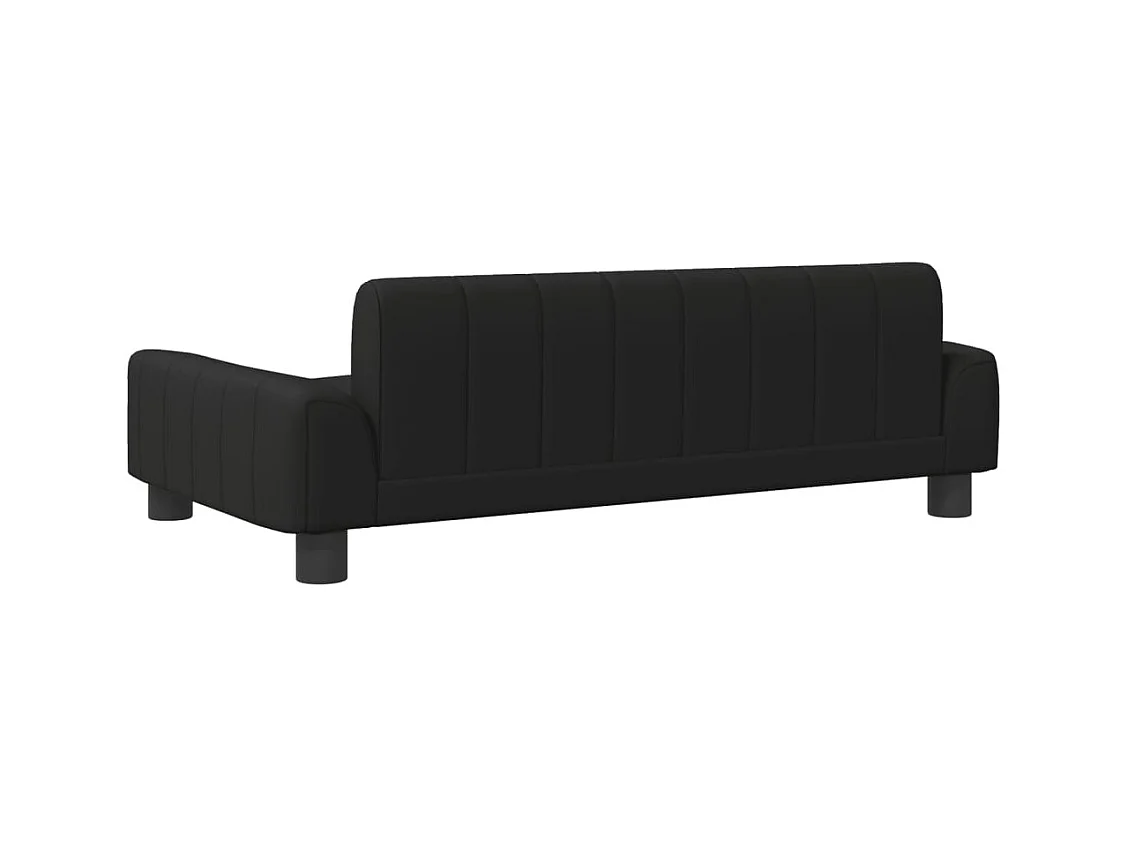 Trent Alan  Lit pour cen noir 90x53x30 cm similicuir