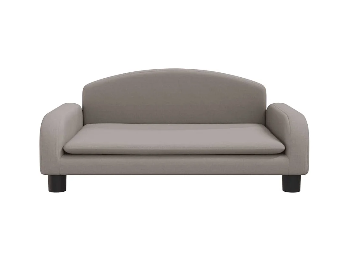 Nezihe  Lit pour cen taupe 70x45x30 cm tissu