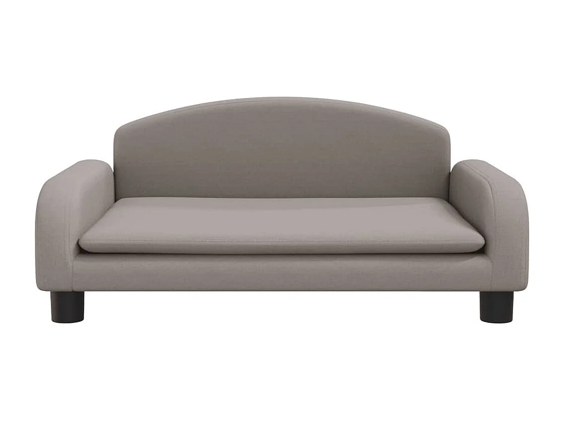 Nezihe  Lit pour cen taupe 70x45x30 cm tissu