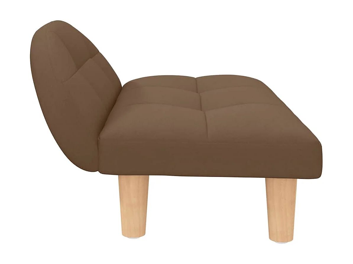 Fort Morgan  Lit pour cen marron 70x52x30 cm tissu