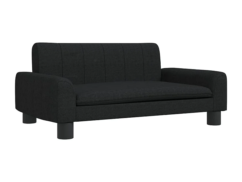 Trent Alan  Lit pour cen noir 70x45x30 cm tissu