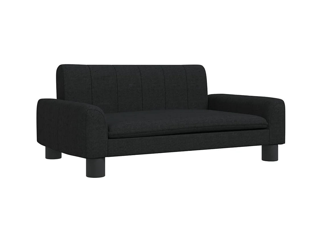 Trent Alan  Lit pour cen noir 70x45x30 cm tissu