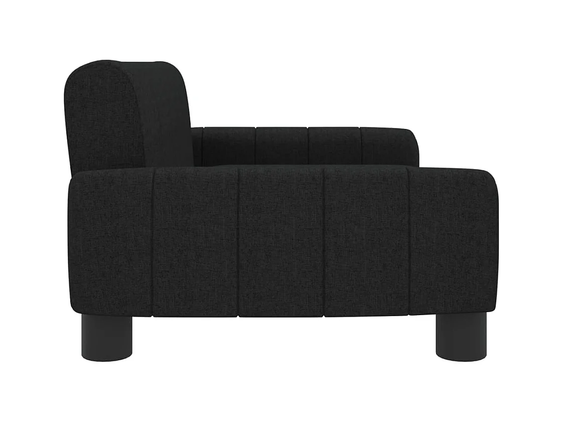 Trent Alan  Lit pour cen noir 70x45x30 cm tissu