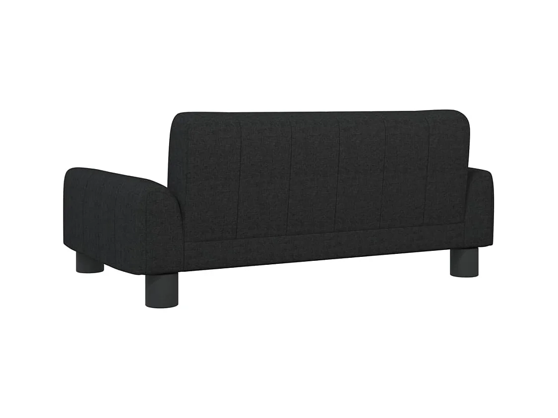 Trent Alan  Lit pour cen noir 70x45x30 cm tissu