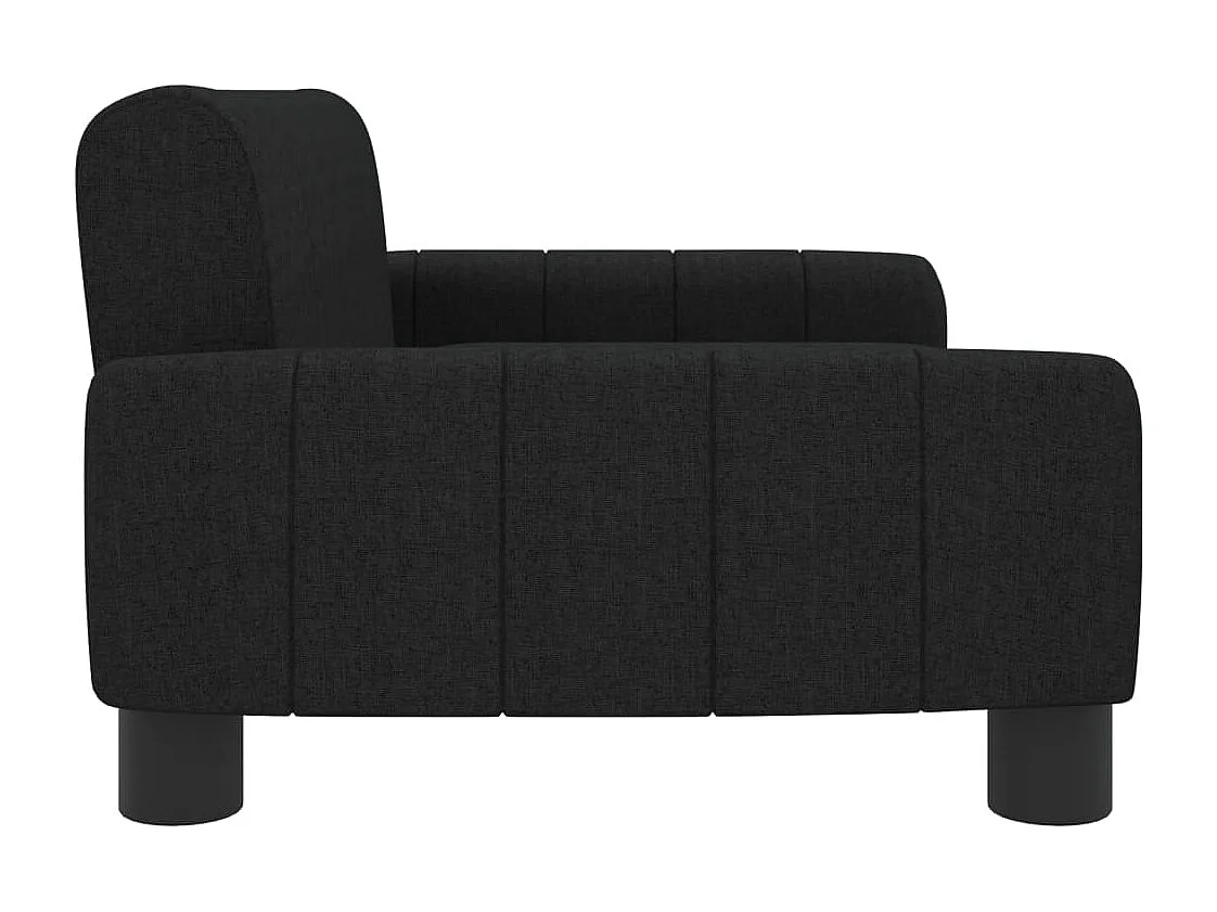 Trent Alan  Lit pour cen noir 70x45x30 cm tissu