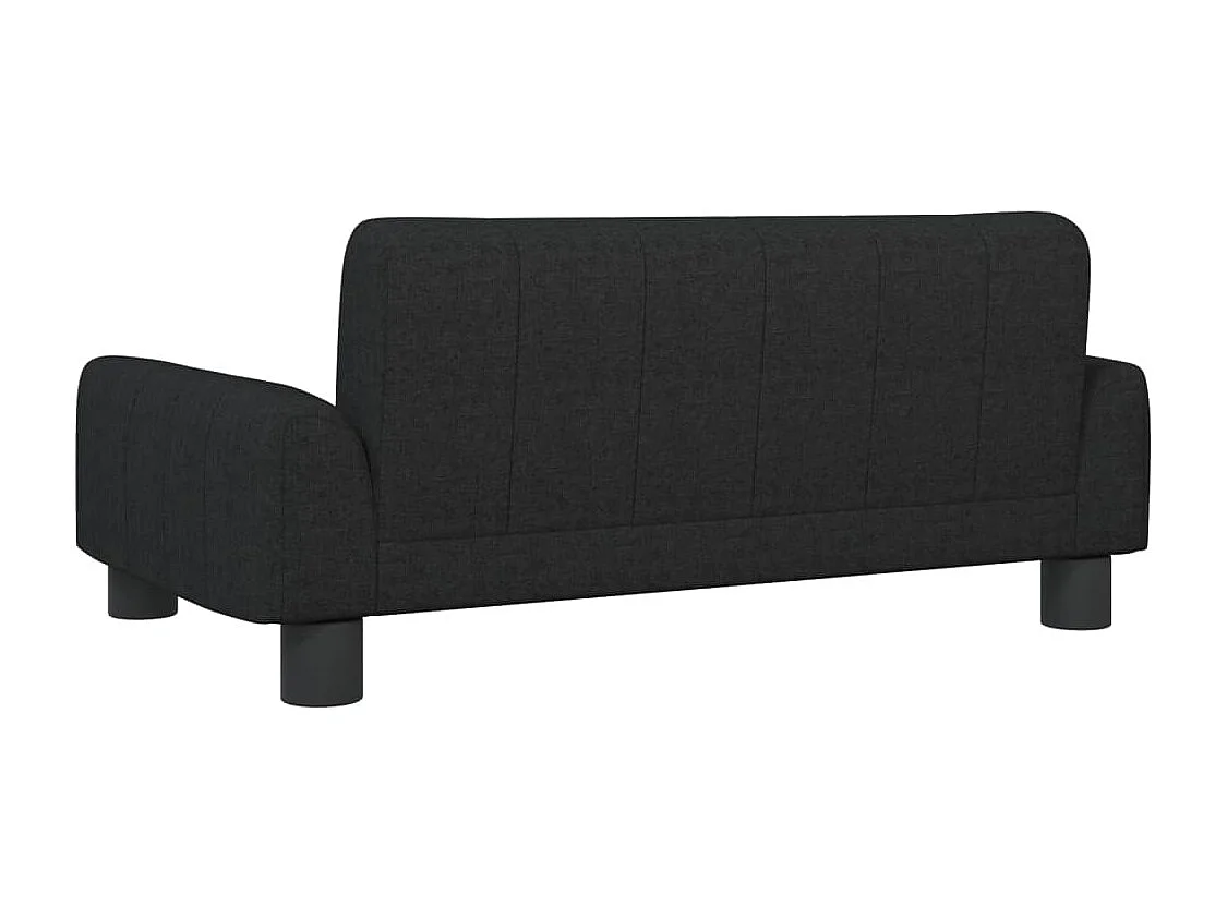 Trent Alan  Lit pour cen noir 70x45x30 cm tissu