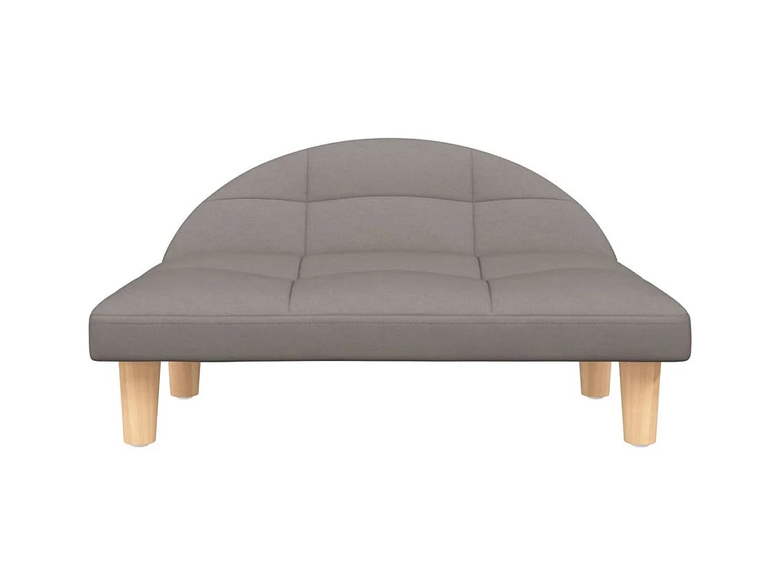 Fort Morgan  Lit pour cen taupe 70x52x30 cm tissu