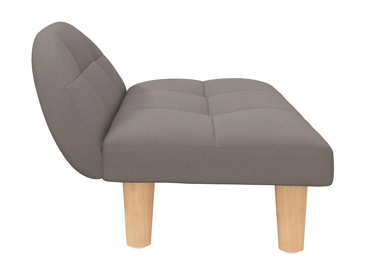 Fort Morgan  Lit pour cen taupe 70x52x30 cm tissu