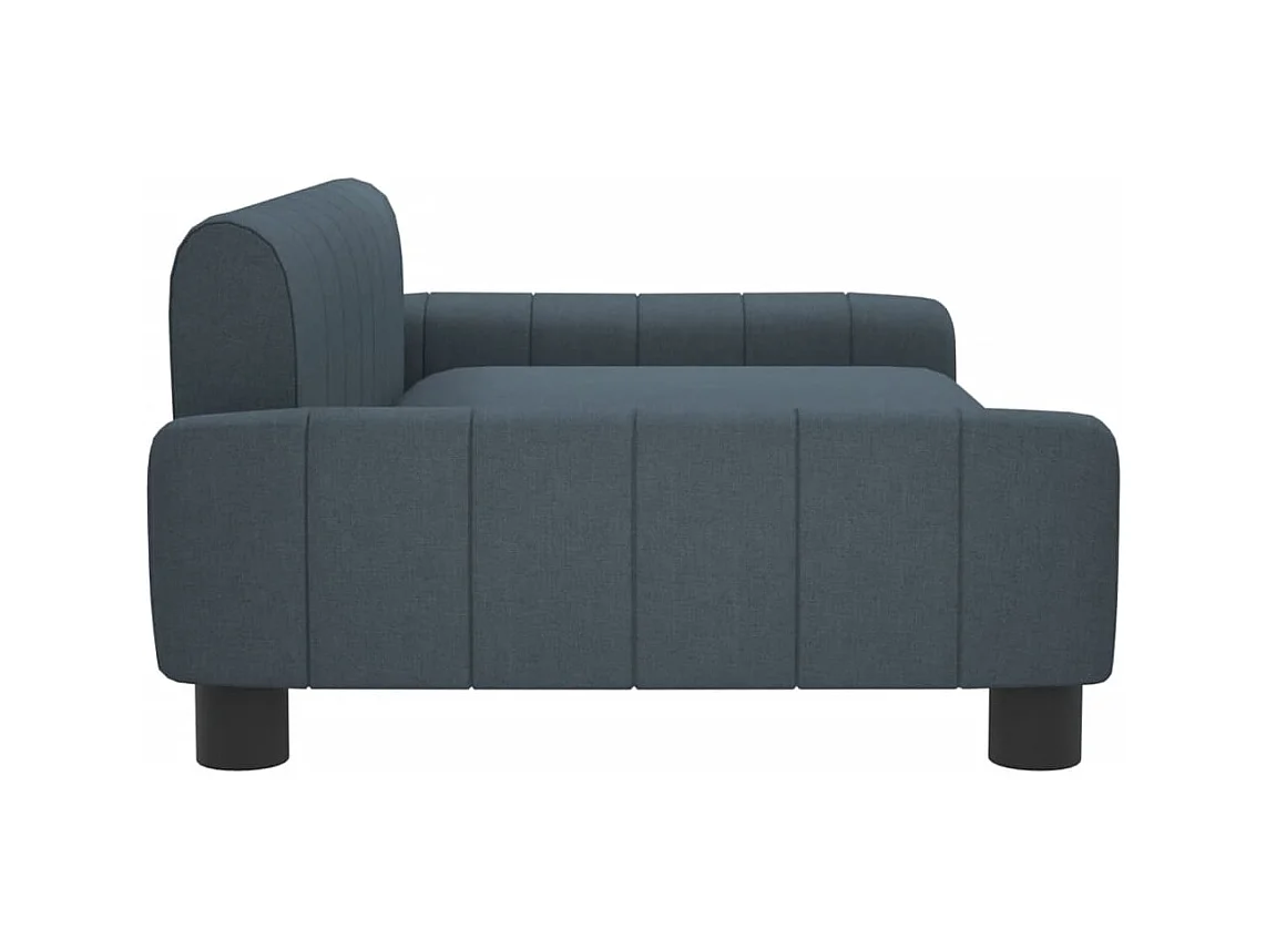 Trent Alan  Lit pour cen gris foncé 90x53x30 cm tissu