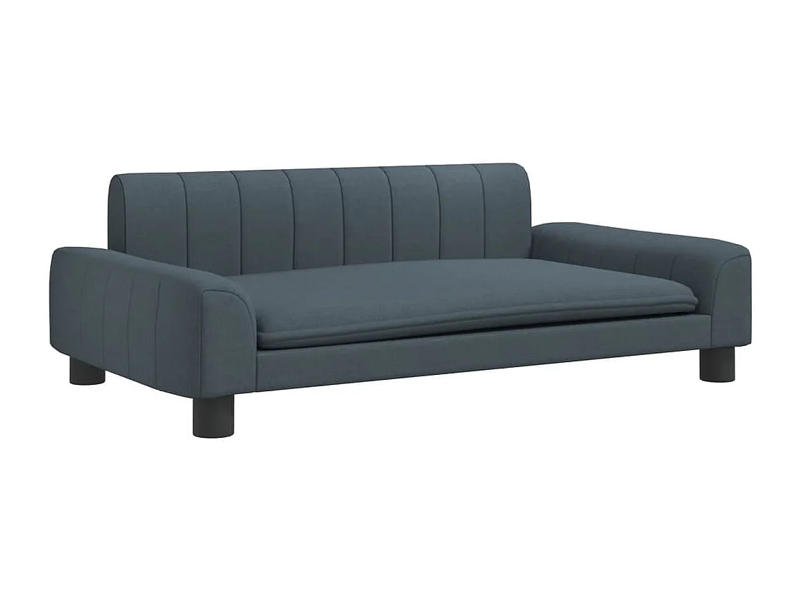 Trent Alan  Lit pour cen gris foncé 90x53x30 cm tissu