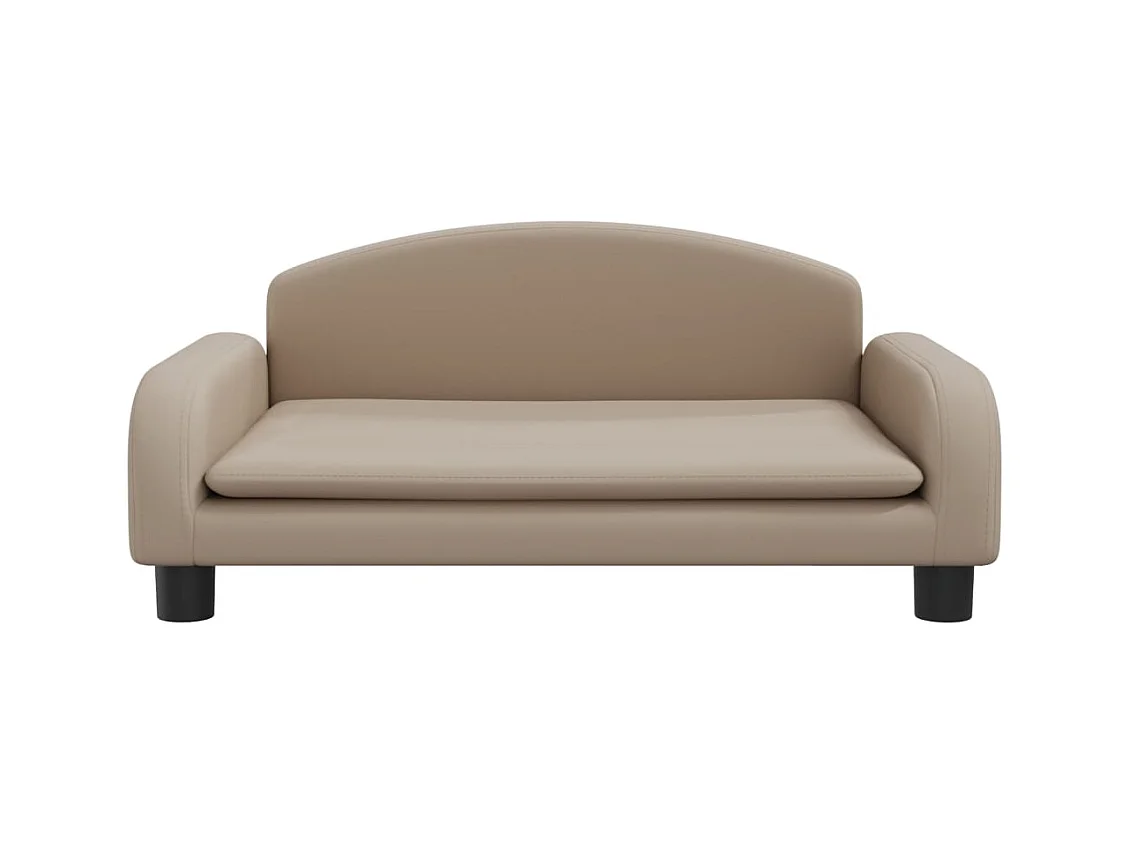 Nezihe  Lit pour cen cappuccino 70x45x30 cm similicuir