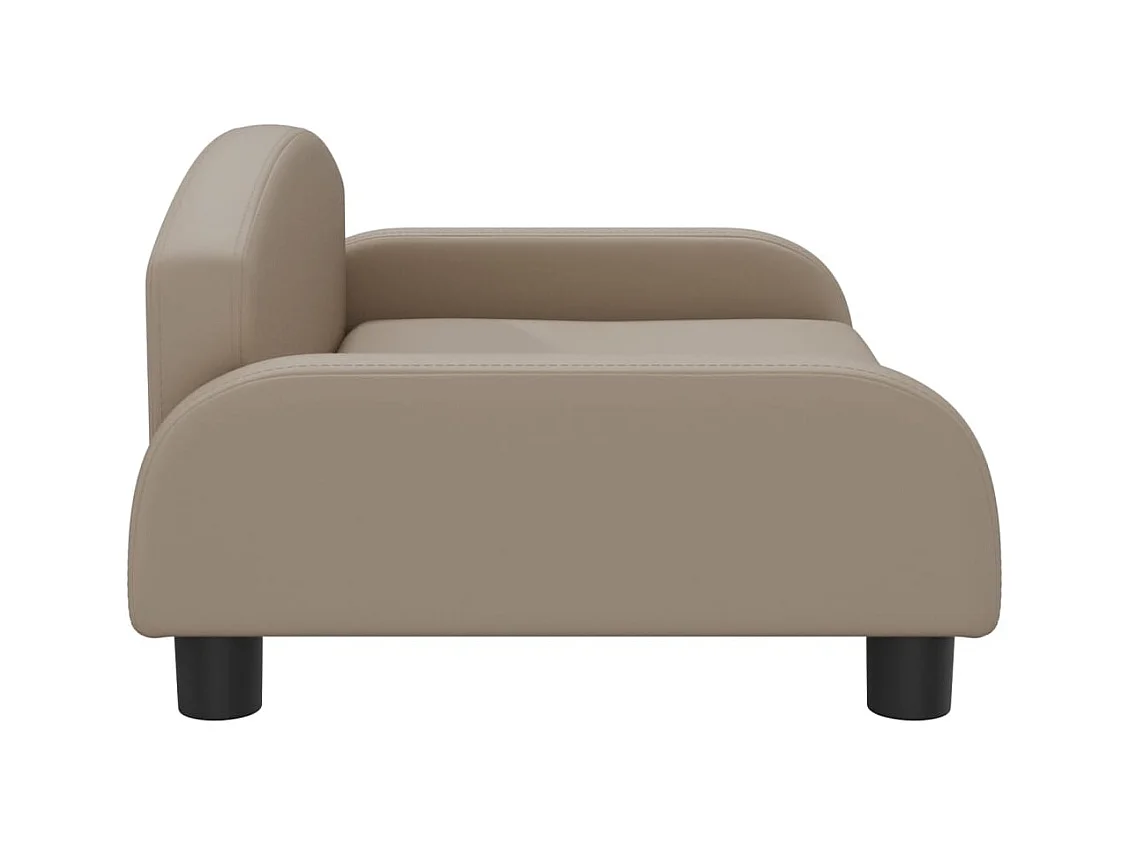 Nezihe  Lit pour cen cappuccino 70x45x30 cm similicuir