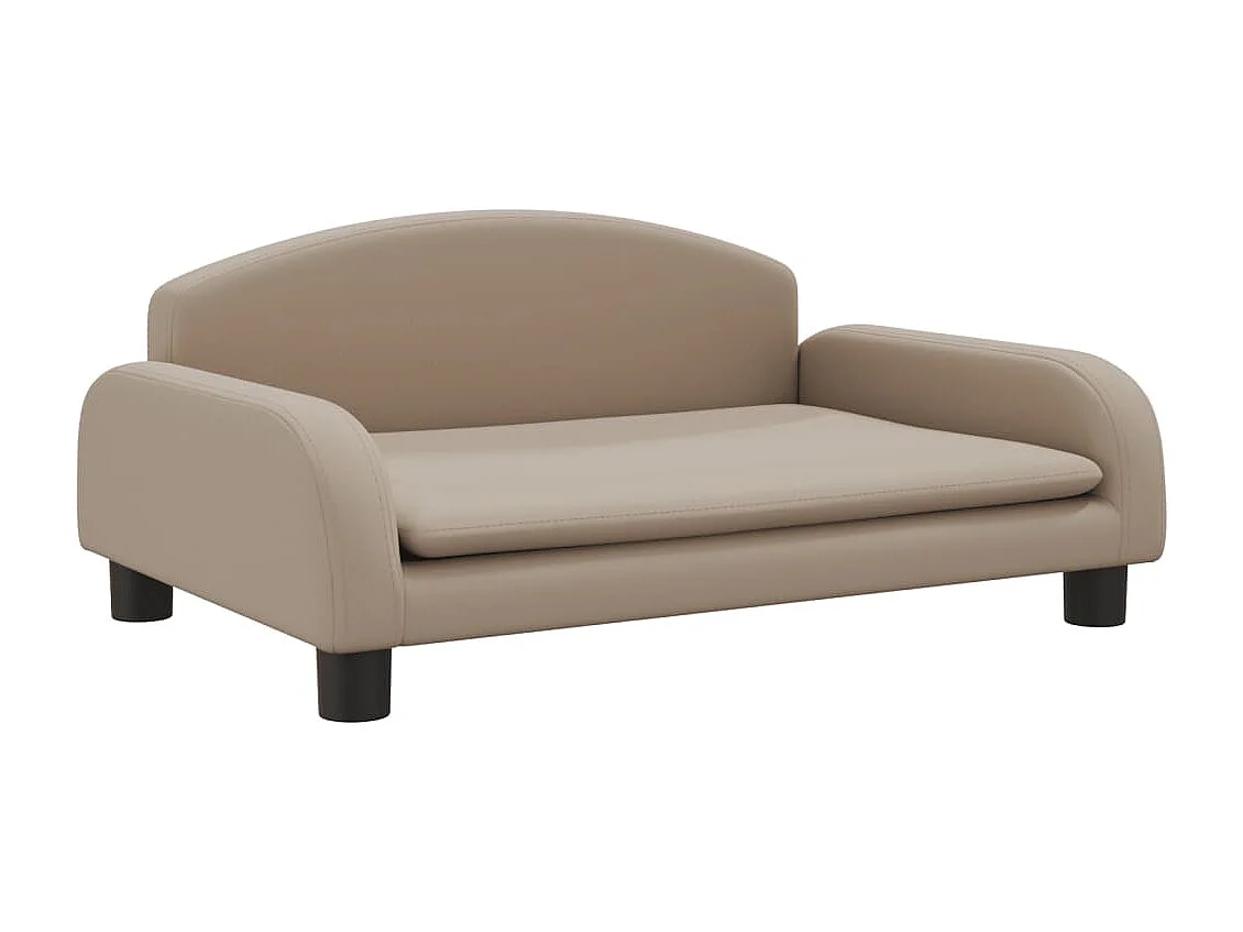 Nezihe  Lit pour cen cappuccino 70x45x30 cm similicuir