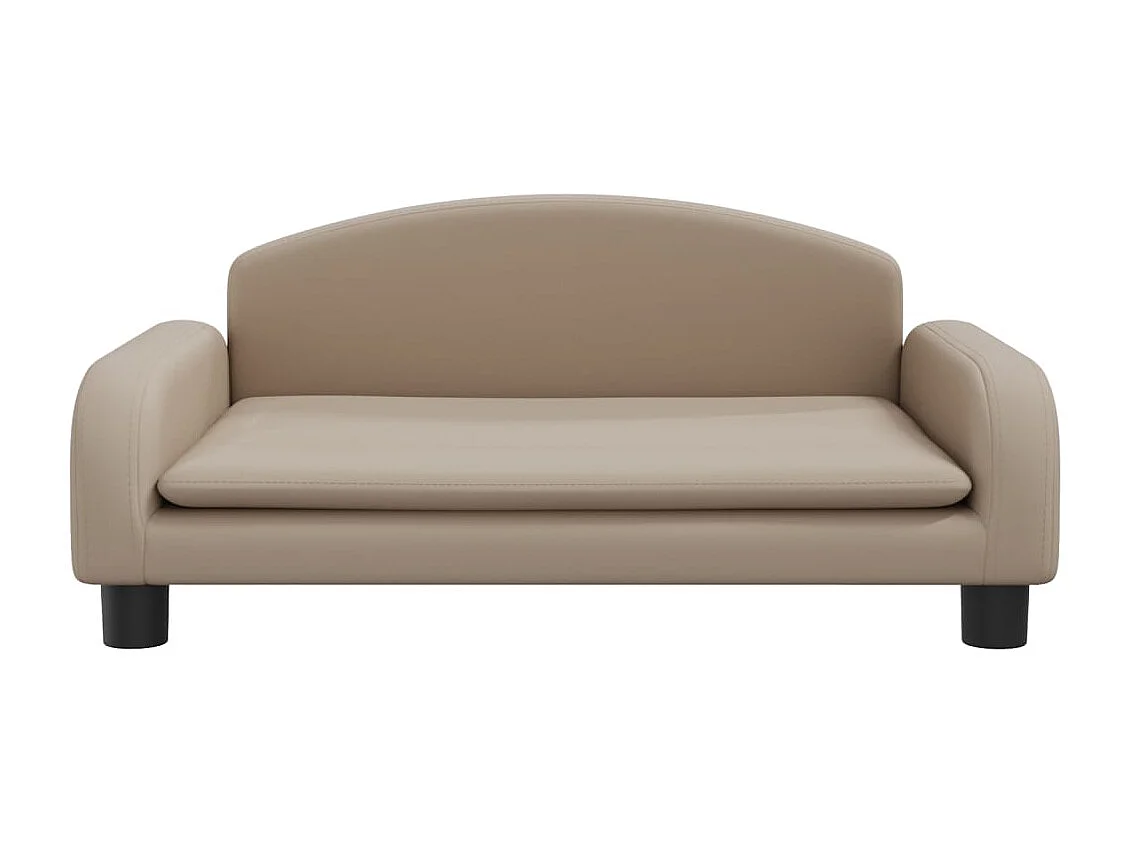 Nezihe  Lit pour cen cappuccino 70x45x30 cm similicuir