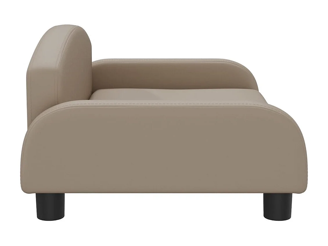 Nezihe  Lit pour cen cappuccino 70x45x30 cm similicuir