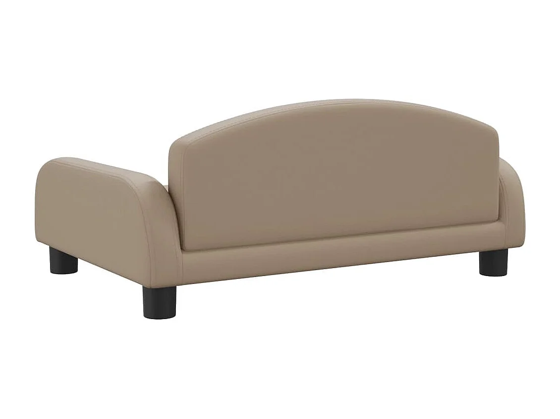 Nezihe  Lit pour cen cappuccino 70x45x30 cm similicuir