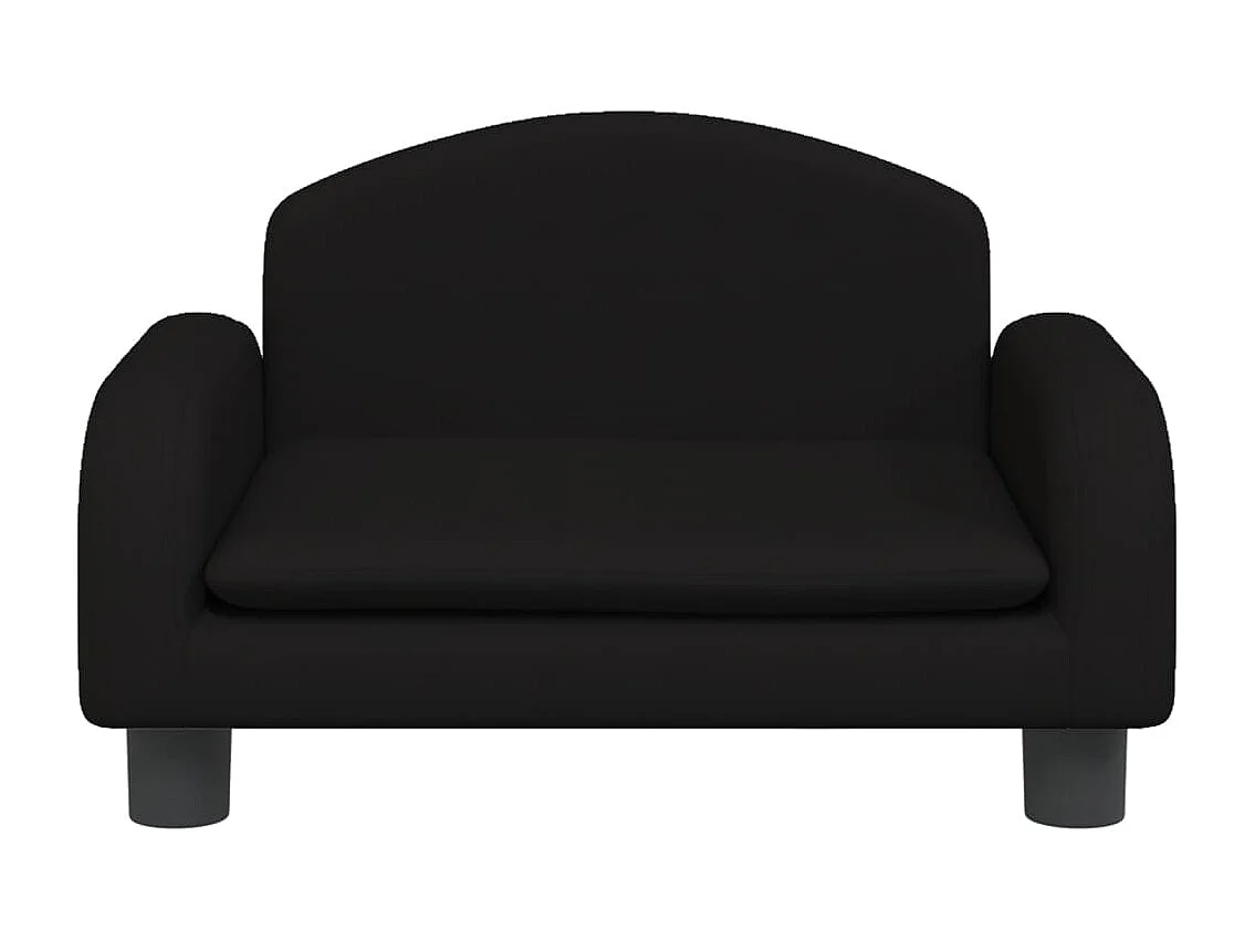 Nezihe  Lit pour cen noir 50x40x30 cm tissu