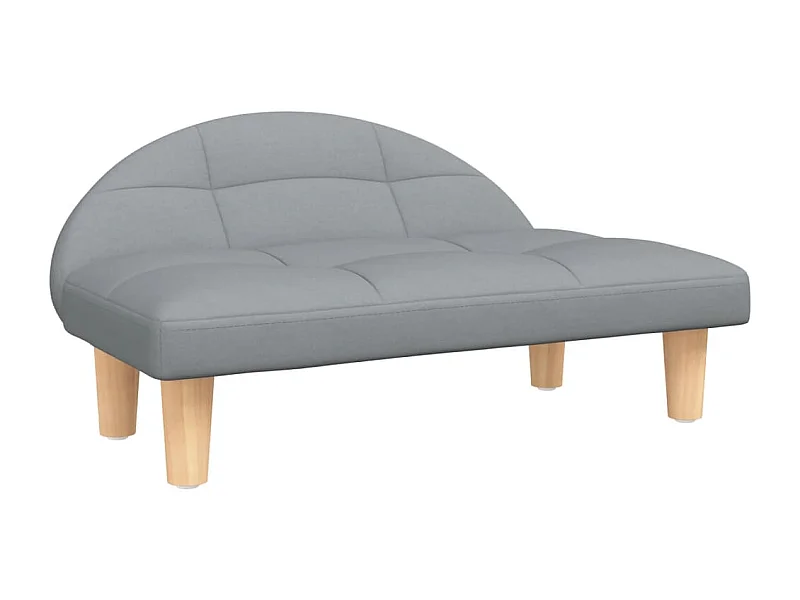 Fort Morgan  Hondenmand 70x52x30 cm stof lichtgrijs