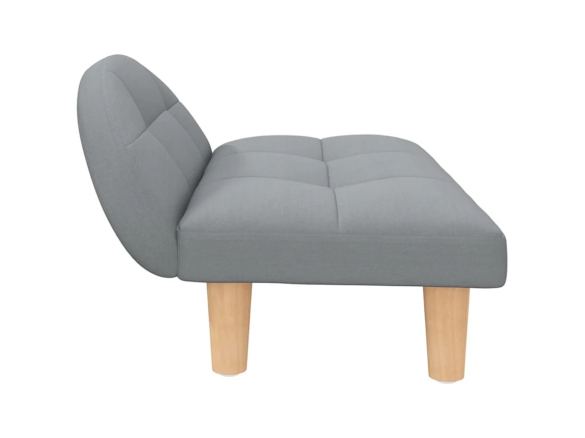 Fort Morgan  Lit pour cen gris clair 70x52x30 cm tissu