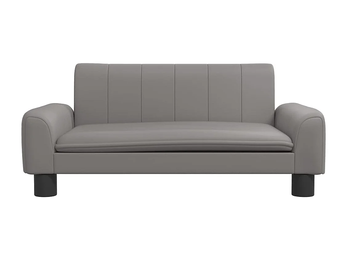 Trent Alan  Lit pour cen gris 70x45x30 cm similicuir