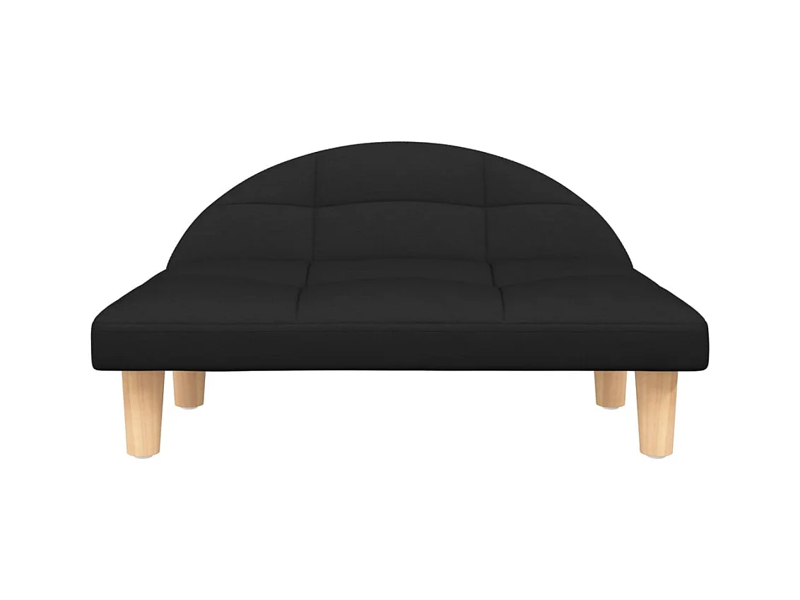 Fort Morgan  Lit pour cen noir 70x52x30 cm tissu