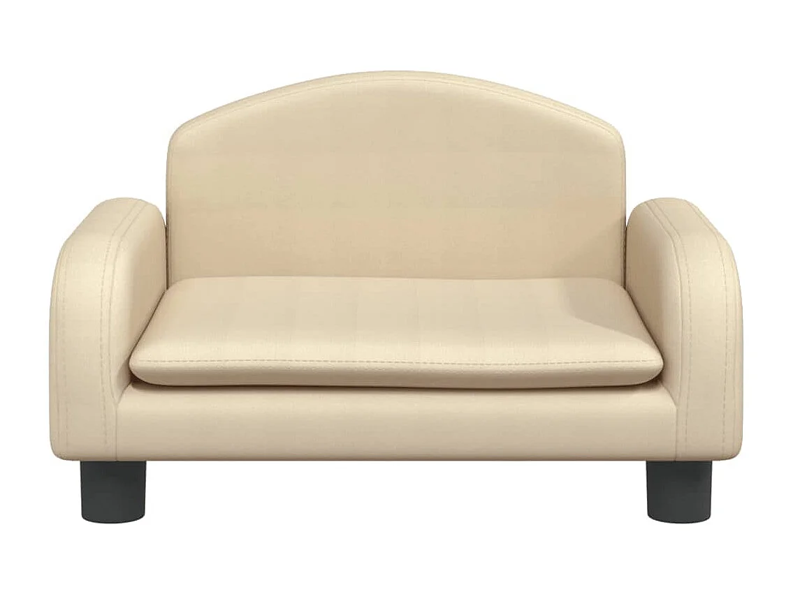 Nezihe  Lit pour cen crème 50x40x30 cm tissu