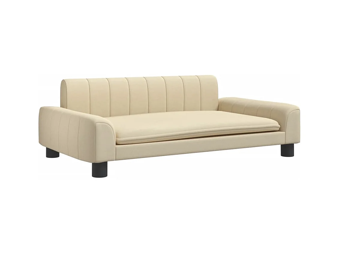 Trent Alan  Lit pour cen crème 90x53x30 cm tissu