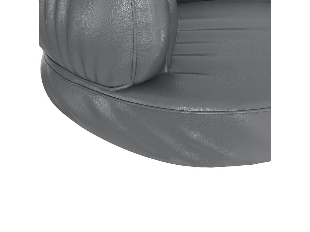 Aventura  Lit pour cen ergonomique Mousse Gris 75x53 cm Similicuir